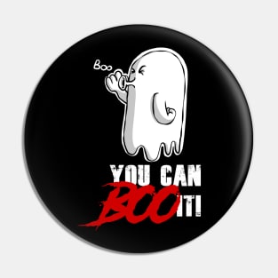 You Can Boo It! Funny Ghost Pin