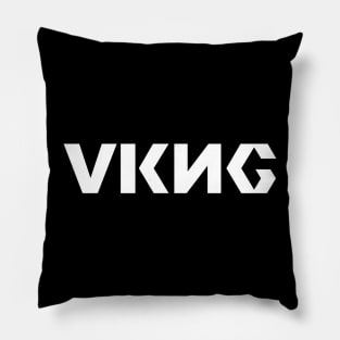 VKNG - Viking Text Art Pillow