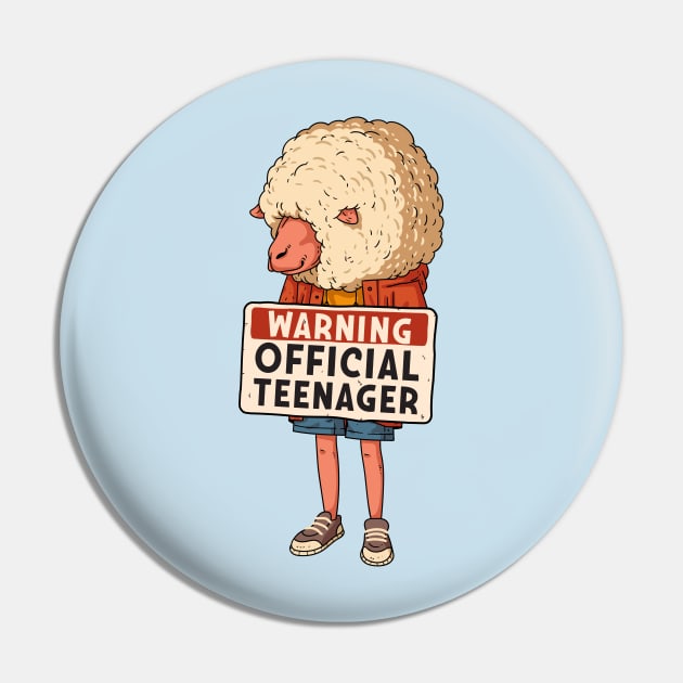 Official Teenager 13th Birthday Gift Pin by WeAreTheWorld