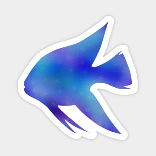 Galaxy Angelfish Magnet