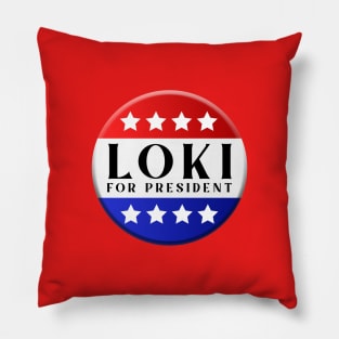 Loki for President Pillow