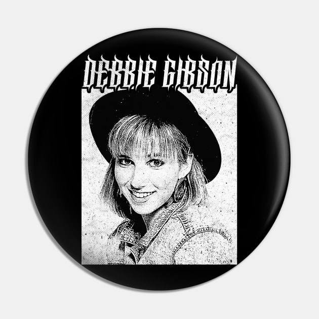 Debbie Gibson †† retro 80s Aesthetic Design Pin by unknown_pleasures