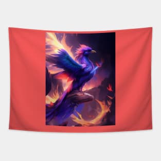 Colourful Pheonix bird Tapestry