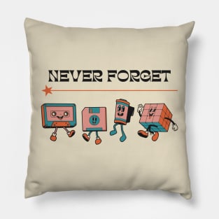 Never Forget Pillow