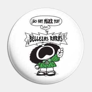 Mafalda Feminista Frases Humor Pins And Buttons Teepublic