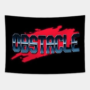 Personalized Obstacle Name Vintage Styles Gift 70s 80s 90s Tapestry