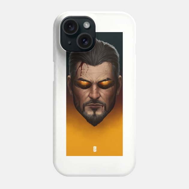 Adam jensen beaten Phone Case by THEGAMEWORLD