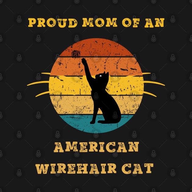 american wirehair cat mom by vaporgraphic