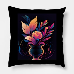 FLORAL ART #1 Pillow