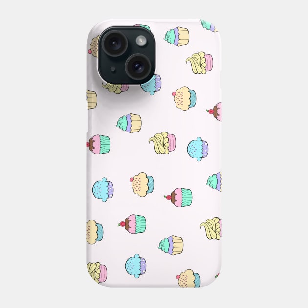 Cupcakes Phone Case by BlueLionMane