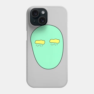 Sunny Raincloud Alien little cry Phone Case