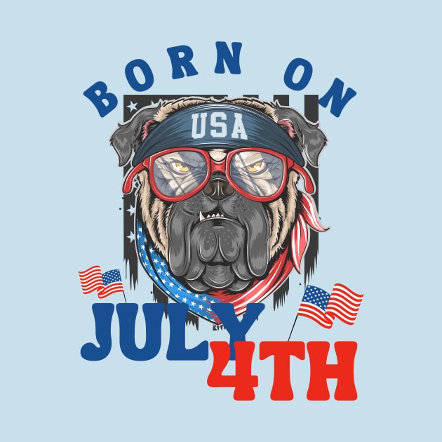 Born on the 4th of July by FurryBallBunny