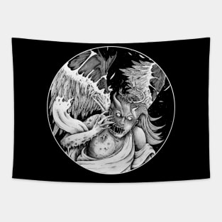 evolution of angel Tapestry