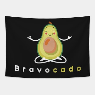 Bravocado Funny avocado Tapestry