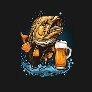 I love beer and fishsing T-Shirt