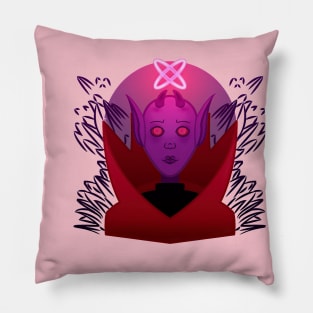 Mystical Purple Creature Pillow