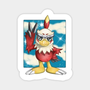 Hawkmon Magnet