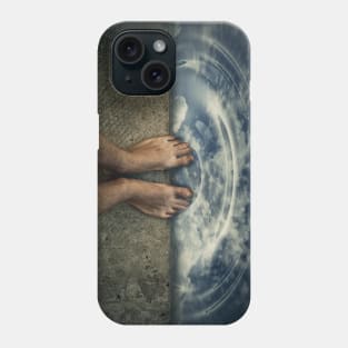 at the edge Phone Case