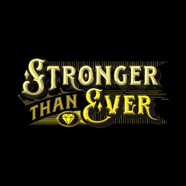 Stronger than Ever - Stronger than Yesterday - You Are Stronger Than You Think - Strong by ballhard