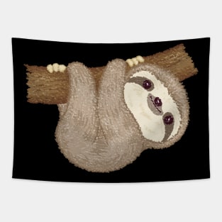 Sloth on the tree Tapestry