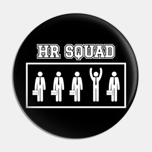 HR Squad Bussines Stickman Pin