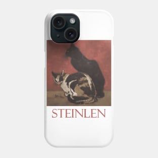 Cats by Théophile Steinlen Phone Case