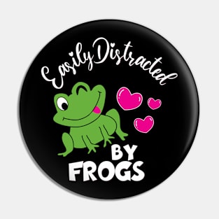 easily distracted by frogs Pin