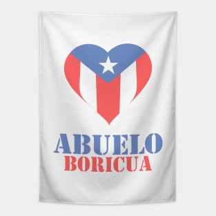 Boricua Abuelo Puerto Rican Flag Fathers Day Tapestry