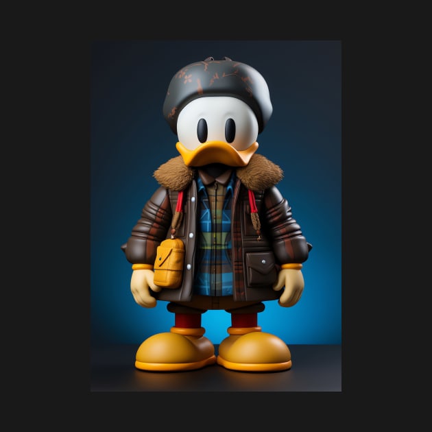 Kaws Hypebeast Duck by Nenok