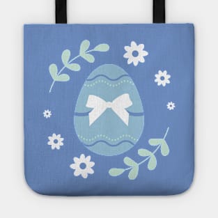 Happy Easter Egg Pattern Tote