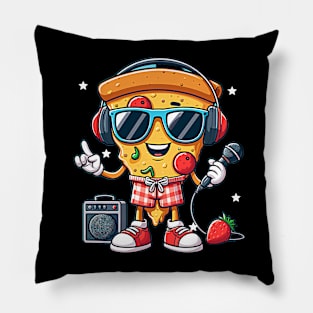 Funny pizza design Pillow