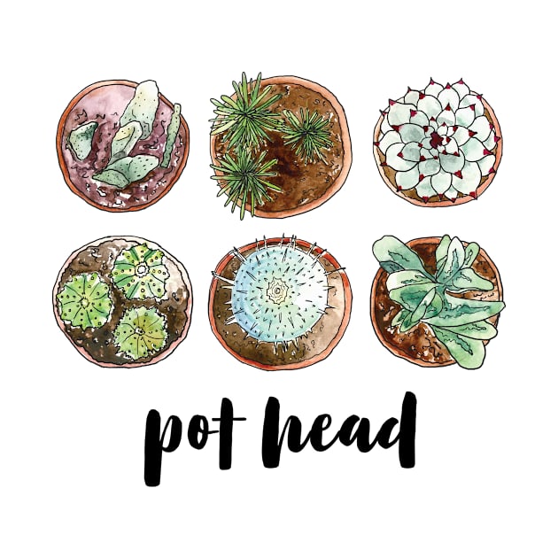 succulent pothead by openspacecollective