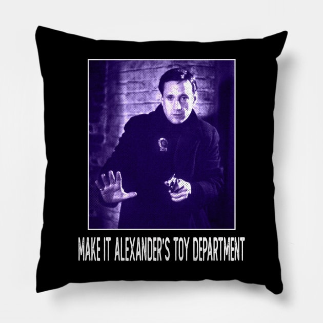 Drug Bust Drama The French Iconic Scenes Tee Pillow by Iron Astronaut