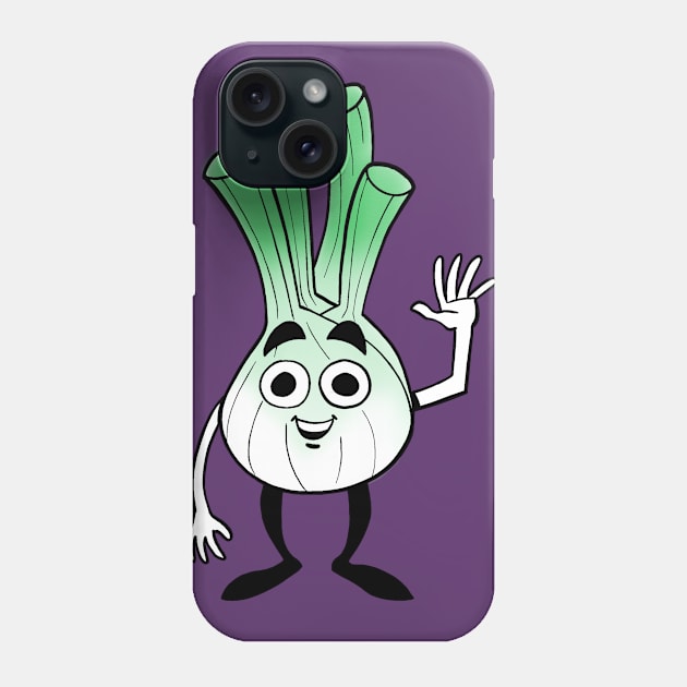 Hello Fennel Phone Case by Blank Check