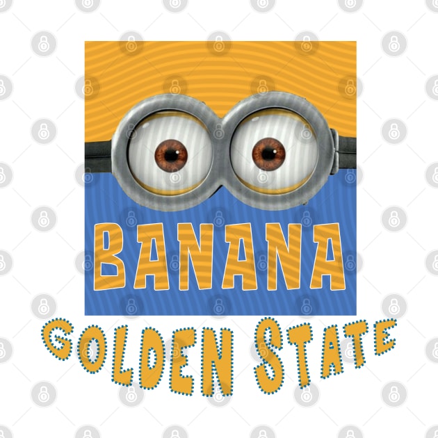 DESPICABLE MINION AMERICA GOLDEN STATE by LuckYA