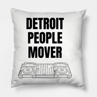 Detroit People Mover (Lt.) Pillow