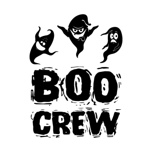 Halloween Ghosts Boo Crew T-Shirt