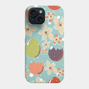 Floral Eggs Phone Case