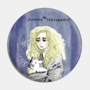 Arianne the Necromancer Pin