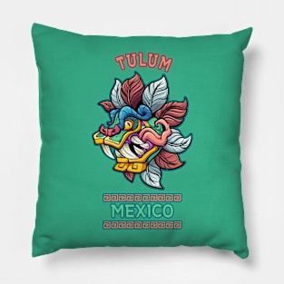 Tulum Mexico Pillow