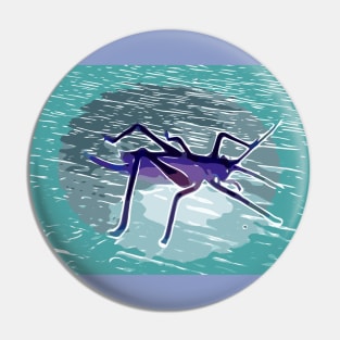 Grasshopper Pin