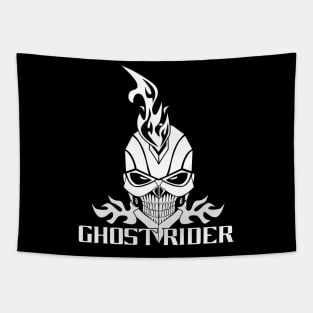 Ghost Rider skull Tapestry