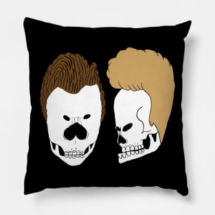 Beavis And Butthead Skulls Pillow