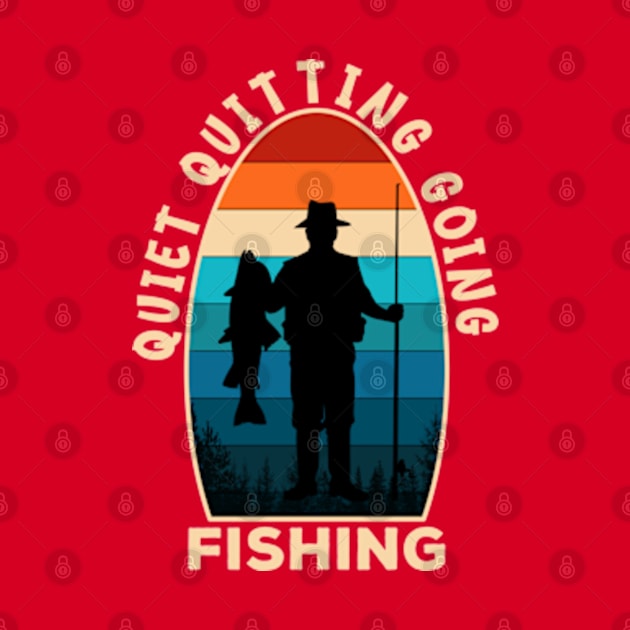 Quiet Quitting Going Fishing by Worldengine