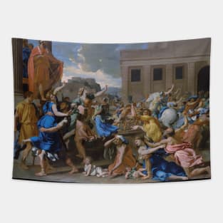 Nicolas Poussin - The Abduction of the Sabine Women Tapestry