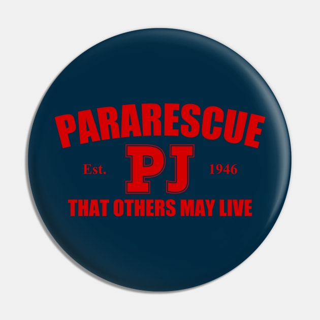 PJ Pararescue Pin by TCP