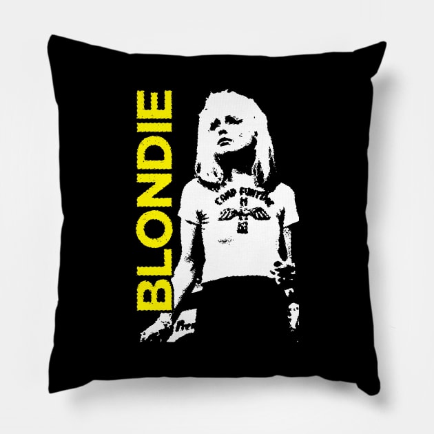 Blondie Pillow by NumbLinkin