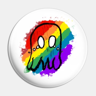 Rainbow Pride Baby Boo Pin