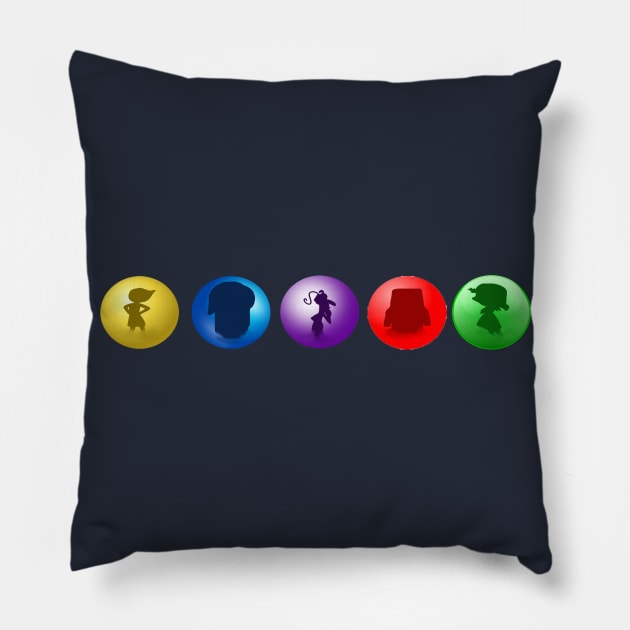 Inside Out Core Memories Pillow by magicmirror