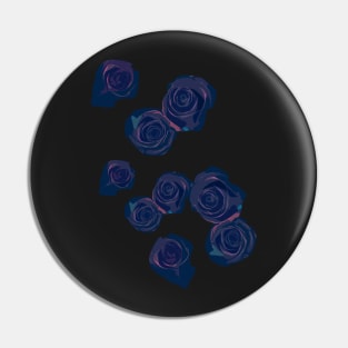 Dark roses Pin